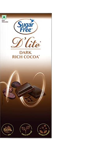 Sugar Free D'lite Dark Chocolate - Rich Cocoa