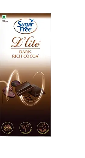 Sugar Free D'lite Dark Chocolate - Rich Cocoa