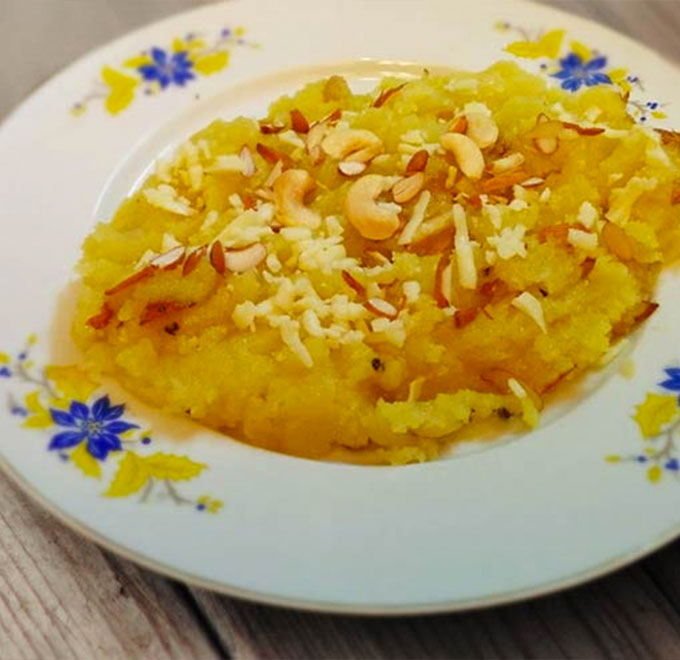 Recipe Details - Instant Moong Dal Halwa