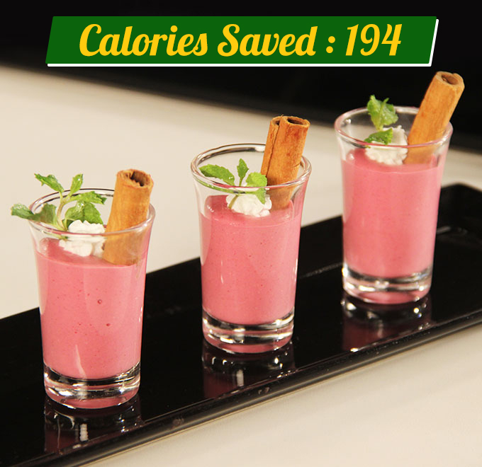Arbi and Beetroot Mousse