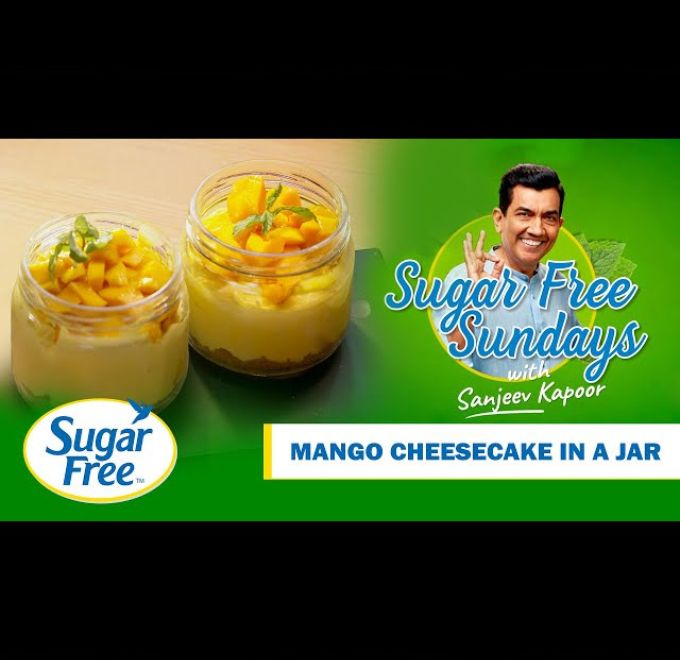 Mango Cheesecake in A Jar 